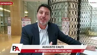 Augusto Cauti, exviceministro de Minas del Per&uacute; - Conferencia Mundial del Cobre (CRU 2022)