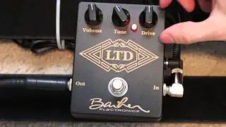 Vintage Vibes Guitar Pedal Reviews - LTD Barber
