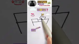 Ship 🛳️ Drawing || How To Draw A Ship🛳️ EASY Step #art #quiz #ship #drawing #shorts