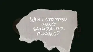 The Secret Mojo: Why I Built My Own Mixing And Mastering Saturator?
