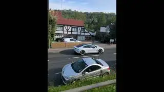 Porsche Taycan Blink you'll miss it