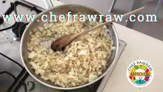How to saute onions and garlic!