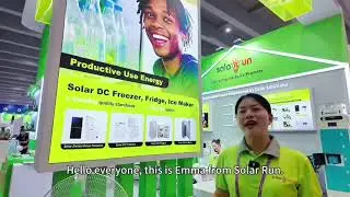 solar run energy booth in 138th canton fair