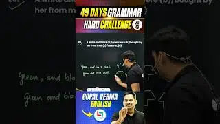 Day 20 of 49 Days Challenge | English Grammar for all competitive exams #englishgrammar #shorts #ssc