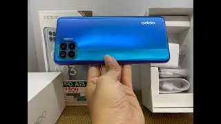 Oppo A93 Review Magic blue color - Android phone | A93 || ASMR