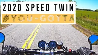 2020 Triumph Speed Twin RIDE REVIEW! with HD Exhaust Sound