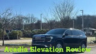 2025 GMC Acadia Elevation Review