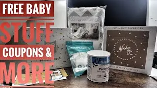 HOW TO GET FREE BABY STUFF&UNBOXING Part1#baby #babytrending #infant #coupon #babystuff #babyclothes