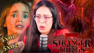 STRANGER THINGS SEASON 5 Episode 1 & 2 REACTION!! Vecna | Millie Bobby Brown | Demogorgon | Netflix