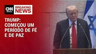 Come&ccedil;ou um per&iacute;odo de f&eacute; e paz, diz Donald Trump durante discurso | CNN NOVO DIA