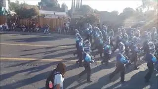 The Bullard High School Marching Band & Color Guard at the 2025 Central California Band Review