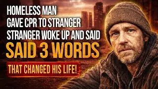 Homeless Man Gave CPR To Stranger, Stranger Woke Up And Said 3 Words That Changed His Life
