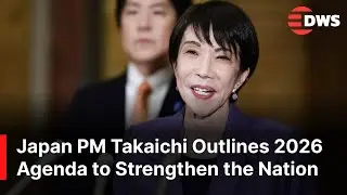 FULL PRESSER: Japan PM Takaichi Holds 2026 News Conference Addressing Economy & Policy Plans | AC1B