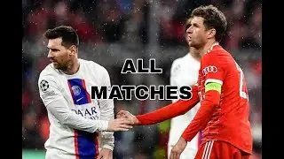 Messi vs M&uuml;ller all matches