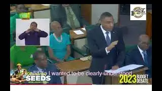 Prime Minister Andrew Holness connecting the MICRO-ECONOMY with the MACRO- ECONOMY.