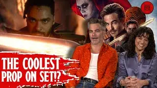 INSANE Props & D&D vs Star Trek! - Chris Pine and Michelle Rodriguez Honor Among Thieves