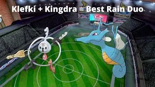 Klefki + Kingdra = Best Rain Duo VGC 2020 Series 6 Pok&eacute;mon Showdown