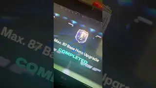 Max 87 Base Hero Upgrade! #fc #basehero #heropack #hero #fc26 #fc26ultimateteam #fifa #eafc #packs