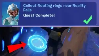 Collect floating rings near Reality Falls (5 Floating rings Reality Falls Location)!