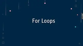 26 For Loops Part 1 in Python