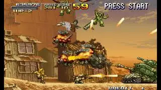 Metal Slug 2 Mission 4 Cuantas Fichas Perdi?