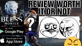 Bless Mobile MMORPG Review Of 2021  This Game has some Creepy Character Customisation 😮