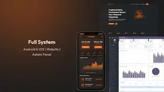 CrypInvest | Cryptocurrency | Investment Platform Full Solution | Android iOS App | Website | Admin