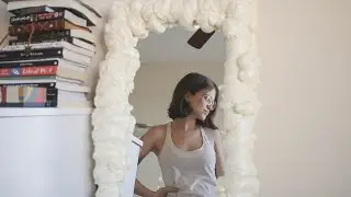fiz um espelho de espuma expansiva (e ficou muito fofo)