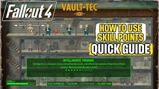 How to Level Up and Use Skill Points Fallout 4 Quick Guide