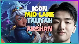 icon's Challenger Taliyah: Mastering Midlane Roaming & Teamfight Tactics (Engsub)