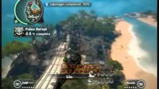 Just Cause 2: Military Harbour Destruction