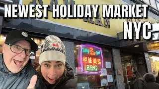 Chinatown Holiday Market NYC #nyc #travel