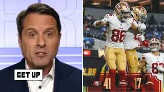 GET UP | 49ers are the real deal in the NFC West! - Dan Graziano on Brock Purdy crush Chargers 41-17