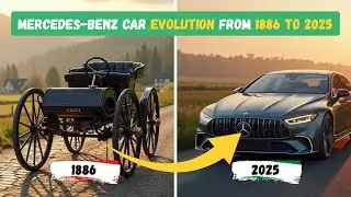Mercedes-Benz Car Evolution: 139 Years of Innovation (1886-2025)