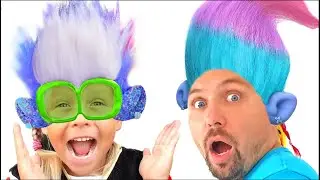 Alice Makes Noise with Toys 🎶 Funny Family Story with Dad, Mom & Sister Nicole | Fun Kids Video 🎉