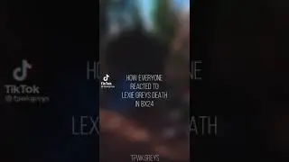 Lexie&rsquo;s death reactions tiktok