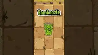 New Plant: Bamboozle in PvZ 2! (Gardendless)  #pvz #pvz2 #plantsvszombies
