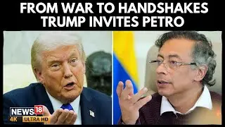 Трамп провел первый телефонный разговор с президентом Колумбии Петро | Трамп пригласил Петро | СШ...