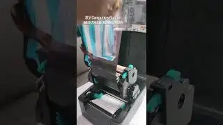 TVS Barcode Lable Printer Unboxing & Demo,LP46 NEO Ribbon & Paper Installation LP46 NEO Review 