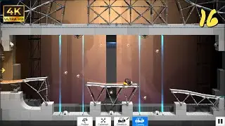 BRIDGE CONSTRUCTOR PORTAL | PARTICULAS POR DOQUIER | N&deg; 16 | Gameplay en espa&ntilde;ol