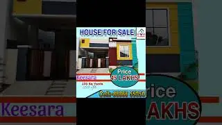 pay 5 lacs get 43 lacs independent house 🏠🏡 Hyderabad keesara