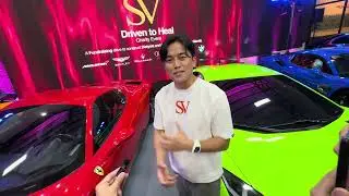 Sam.Verzosa auctions luxury cars para mas makatulong sa nangangailangan #Frontrow #Frontrowcares