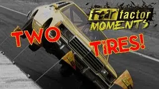Fear Factor Moments | Two Wheel Truck Ramp