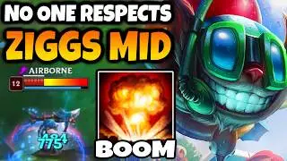 NO ONE RESPECTS ZIGGS MID in HIGH ELO. LET'S CHANGE THAT.