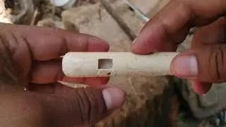 Hice una flauta de pvc idéntico a las de carrizo (NO CREERÁS COMO SUENA) 😦
