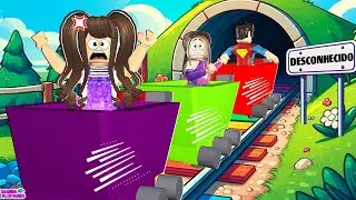 VIAJANDO PARA O DESCONHECIDO 🚋🚦 Roblox