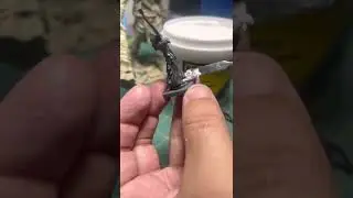 Foam putty from Woodland scenics.