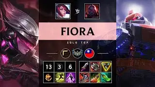 Fiora Top vs Sion - TW Challenger Patch 25.09