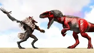 WEREWOLF vs. ALPHA CRITTERS and More | ARK Dino Battle 🦎