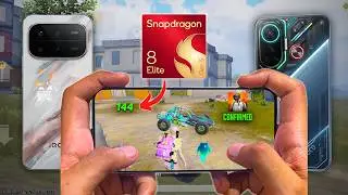 Snapdragon 8 Elite Gen 5 Gaming Beast? 144FPS BGMI on iQOO 15 & POCO F8 Ultra